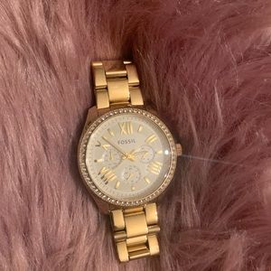 Fossil watch women’s gold